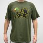 CONQUERING LION of JUDAH Rasta REGGAE T-shirt XXL Green