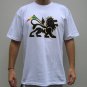 CONQUERING LION of JUDAH Rasta REGGAE T-shirt XL White