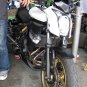 Heavy Duty Aluminum Logo Motorcycle Radiator Guard for Kawasaki ER6n 09 10 11