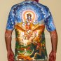 VISHNU GARUDA Gajendra Hindu Art Print T Shirt MENS XL