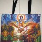 VISHNU GARUDA Gajendra Hindu Art Print T Shirt MENS XL