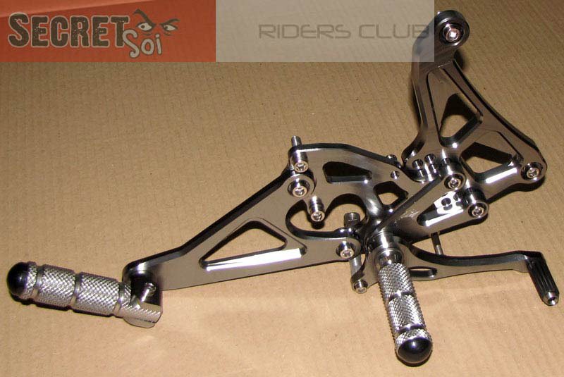 RACE REARSETS + Pax Pegs for Kawasaki Ninja 650R ER6n ER6f 09 10 11
