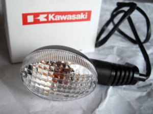 Kawasaki Ninja 250R EX250 OEM TURN SIGNAL Left Rear 2008 2009 2010 2011 2012 23037-0117