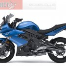 Kawasaki Ninja 650R ER6n ER6f OEM LH Left TAIL FAIRING Metallic Island Blue 36040-0081-15W 09 10 11
