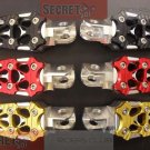 Kawasaki Versys New Billet Aluminum Footpegs Black Anodize 2010 2011 KLE 650