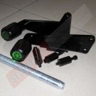 Kawasaki Ninja 650R ER6f No Cut Frame Sliders 2009 2010 2011 GREEN Anodize Kawiforums TonyBKK
