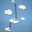 STAIRWAY TO HEAVEN New CISSE T-shirt Asian XL BLUE BNWT