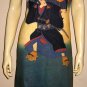 KABUKI New Japanese Ukiyoe Art Print Tank Top Dress L