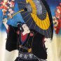 KABUKI New Japanese Ukiyoe Art Print Tank Top Dress M
