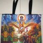 VISHNU GARUDA Gajendra Hindu Art Print T Shirt Misses S Small Short Sleeve