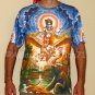 VISHNU GARUDA Gajendra Hindu Art Print T Shirt Misses S Small Short Sleeve