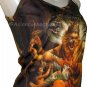 NARASIMHA VISHNU Hindu Art Print Shirt TANK TOP Misses Size S Small