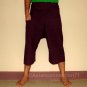 8 Pair Thai Cotton Fisherman Capri SHORT Pants Yoga Trousers FREESIZE Wholesale Lot