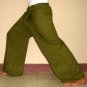 7 Pairs Thai COTTON Drill Fisherman Yoga Pants Unisex FREESIZE Wholesale Lot