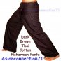 4 Pairs Thai Cotton Drill Fisherman Yoga Pants FREESIZE Wholesale Lot