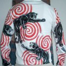 PANTHER IREZUMI Long Sleeve Japan Yakuza Biker Tattoo T Shirt M Medium
