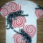 Japanese PANTHER IREZUMI Short Sleeve Japan Tattoo T Shirt Unisex L Large
