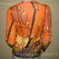 PLUM TREES Van Gogh JAPONISME Long Sleeve Art T Shirt Misses L