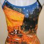 Van Gogh CAFE TERRACE at NIGHT Fine Art Print TANK TOP Shirt Singlet Misses S Small
