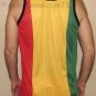 Roots Rasta Reggae Mesh TANK TOP Shirt Mens M Medium