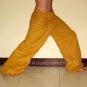Thai EXTRA LONG Cotton Fisherman Yoga Pants Natural White
