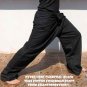 Thai EXTRA LONG Cotton Fisherman Yoga Pants Natural White