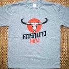 Thai CARABAO DAENG Red Buffalo New Thai T-shirt XL Gray