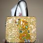 Gustav Klimt THE EMBRACE Art Bag Purse Messenger Tote L Large