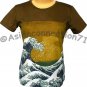 GIANT WAVE Hokusai Ukiyoe Japan Art Print Bag Purse Messenger Tote S Small