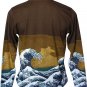 GIANT WAVE Hokusai Ukiyoe Japan Art Print Bag Purse Messenger Tote S Small