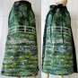 Monet WATER LILY POND Hand Print Long Sleeve Art T shirt Misses XL Extra Large
