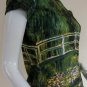 Monet WATER LILY POND Art Print T shirt Misses Size M Medium