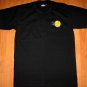 EBISU Japan Lucky God EMBROIDERED Attitude T-shirt Slim Fit Asian M Medium Black