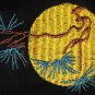 EBISU Japan Lucky God EMBROIDERED Attitude T-shirt Slim Fit Asian M Medium Black