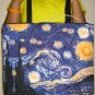 STARRY NIGHT Vincent VAN GOGH Fine Art Print T Shirt MENS Long Sleeve Size XL