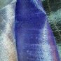 Thai Large Silk Fabric Scarf Shawl Variegated Yellow Purple Lavender Gold