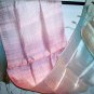 Thai Silk Fabric Scarf Shawl Pale Multicolor Variegated Pastels New! 2-20