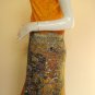 Van Gogh SEMINATORE COL SOLE Art Print Dress Misses Size L 12-14