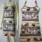 USAGI FOLKLORE Japanese UKIYOE Art Print Dress Misses S 4-6
