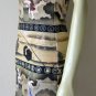 USAGI FOLKLORE Japanese UKIYOE Art Print Dress Misses L 12-14