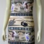 USAGI FOLKLORE Japanese UKIYOE Art Print Dress Misses L 12-14