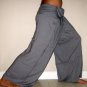Thai PLUS SIZE XXL Rayon FISHERMAN Pants Yoga Trousers Olive Green