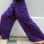 Thai Rayon FISHERMAN Pants Yoga Trousers GRAY 2XL PLUS SIZE XXL