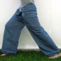 Thai Cotton Drill FREESIZE Fisherman Yoga Pants SALMON PINK