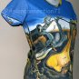 DADDY LONGLEGS Salvador Dali HOPE Fine Art Print Short Sleeve T Shirt Misses Size L