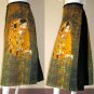 THE KISS Gustav Klimt Long Sleeve Fine Art Print T Shirt MENS L Large
