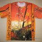 Van Gogh PLUM TREES In BLOOM Fine Art Print Japonisme Shirt TANK TOP Misses Size L Large