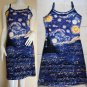 Van Gogh STARRY NIGHT Cap Sleeve Fine Art Print T Shirt Misses Size XL