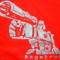 MEGATRON Transformers Decepticon Autobot T-shirt L Large Red