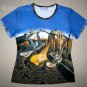 DALI Long Sleeve Art Print Shirt DADDY LONGLEGS of the EVENING HOPE Men's L Large